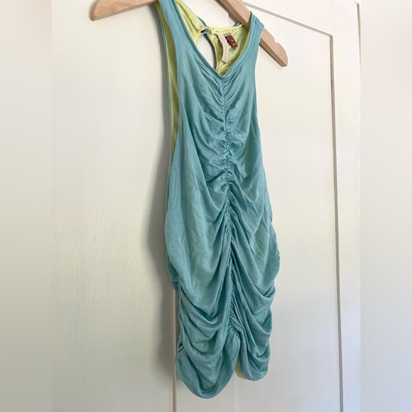 NWOT Anthropologie Pilcro Ruched Reversible Tank - Picture 7 of 12